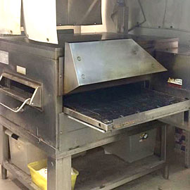 業務用オーブンの清掃　愛知県