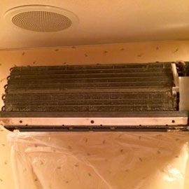 エアコン清掃　徳島市