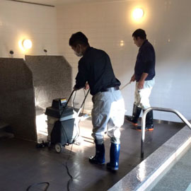 美装作業　商業施設